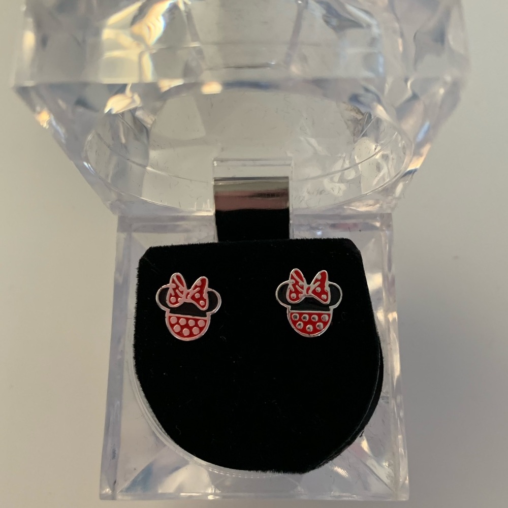 Disney Minnie Mouse Earrings Brand New